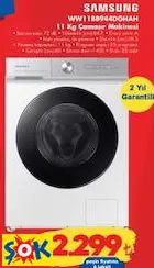SAMSUNG WW11BB944DGHAH 11 KG ÇAMAŞIR MAKİNESİ